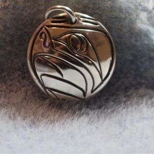 West coast hummingbird pendant hand carved